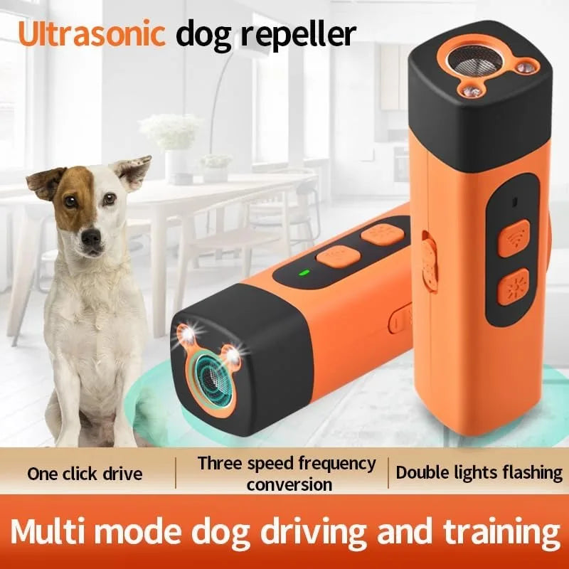Safe Humane Long Range Anti-Barking Rechargeable Ultrasonic Pet Training Device Dog Barking Deterrent Trainer for All Dogs Oasis Select