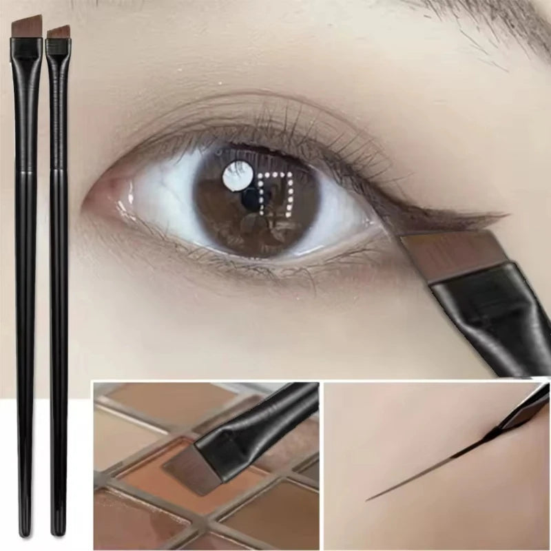 1/2/3/4/5pcs Blade Makeup Brushes Eyebrow Eyeline Brush Angled Flat Finer Cosmetic Brush Professional Liner Brow Make Up Tool Oasis Select