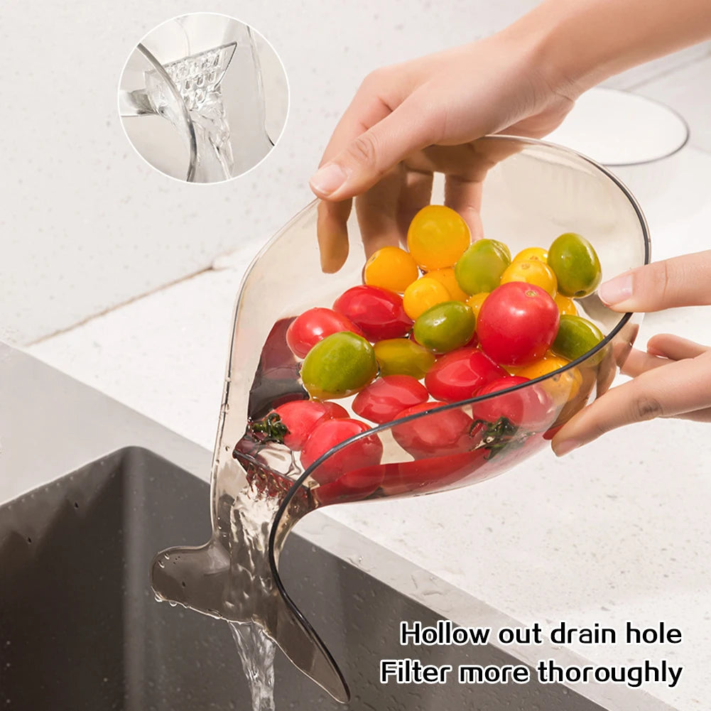 Aihogard Fruit & Vegetable Drain Basket | BPA-Free Strainer