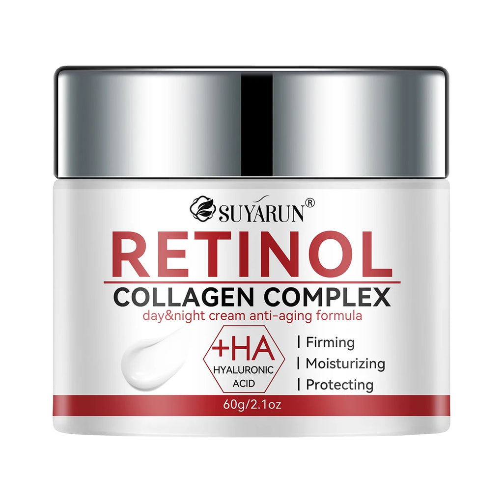 SUYARUN Retinol & Hyaluronic Acid Firming Brightening Face Cream Face Moisturizer Cream Oasis Select 60g