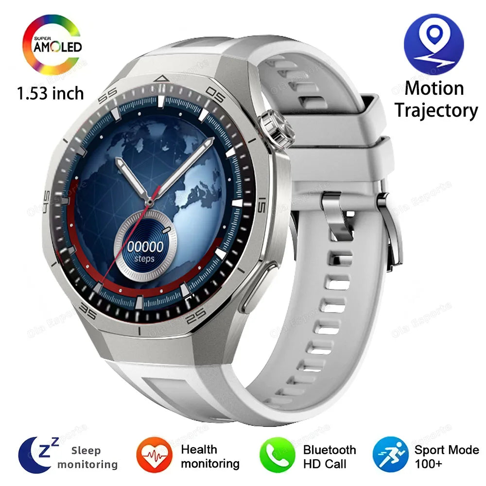Ola Esporte Men's Smartwatch – Bluetooth Call, ECG & AMOLED