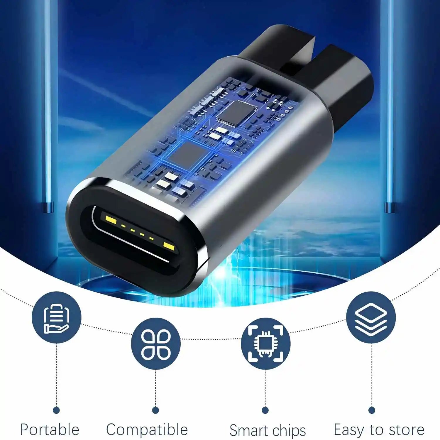 5V USB-C Shaver Adapter for Philips OneBlade QP2724 QP2834 Shaver Charging Adapter Oasis Select