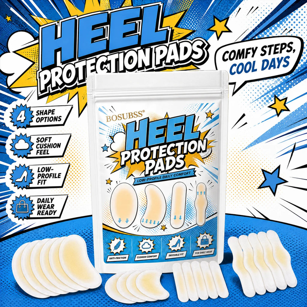 Soft Heel Protection Pads — Stop the Rub, Walk in All-Day Comfort 4/8pcs. Oasis Select