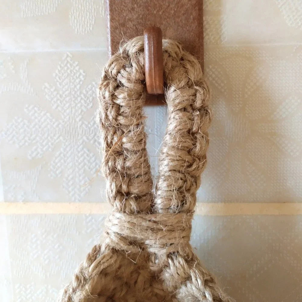 Fruit Vegetable Basket XS-2XL Handwoven Wall Hanging Teardrop Plant Basket Kitchen Table Wall Hanging Storage Basket Container Oasis Select