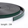 5M Strong Flexible Magnet Strip Self Adhesive Magnetic Tape Door Screen Window Wardrobe Rubber Magnetic Stripe for Home Hardware Oasis Select 5m