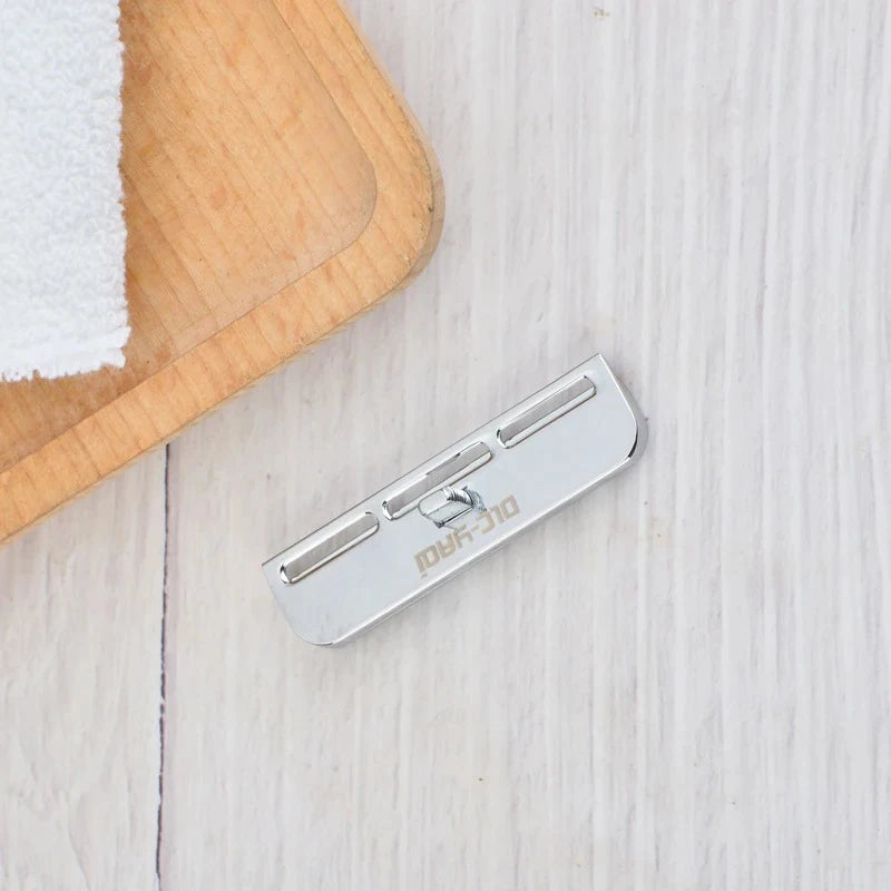 YAQI 0.70mm Blade Gap Excalibur Single Edge Chrome Color AC Safety Razor Head for Men Lightweight Provide Precise Shaving Oasis Select
