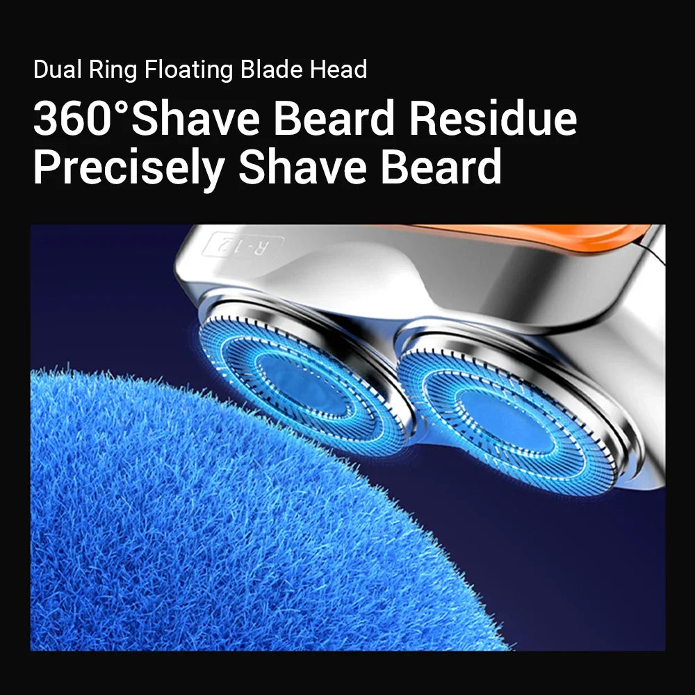 Hailicare Electric Smart Shaver – Dual Blade & Digital Display