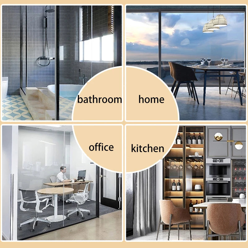 Transparent Safety Glass Explosion-Proof Glass Film Window Film Protective Film Self-Adhesive Shatterproof And Explosion-Proof. Oasis Select