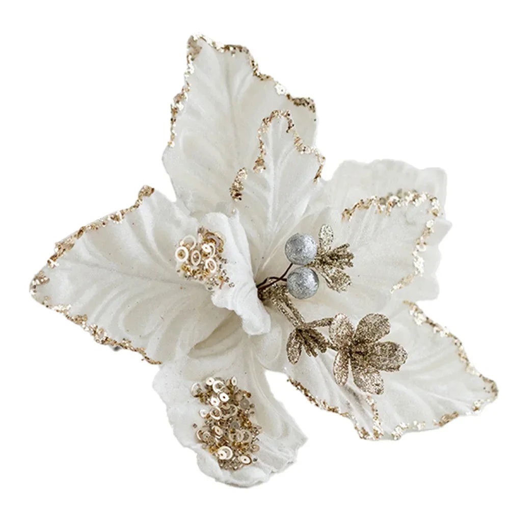 Available In Multiple Colors Christmas Tree Decorations Perfect Size Soft Touch Convenient Decoration Delicate Touch Oasis Select white China Mainland