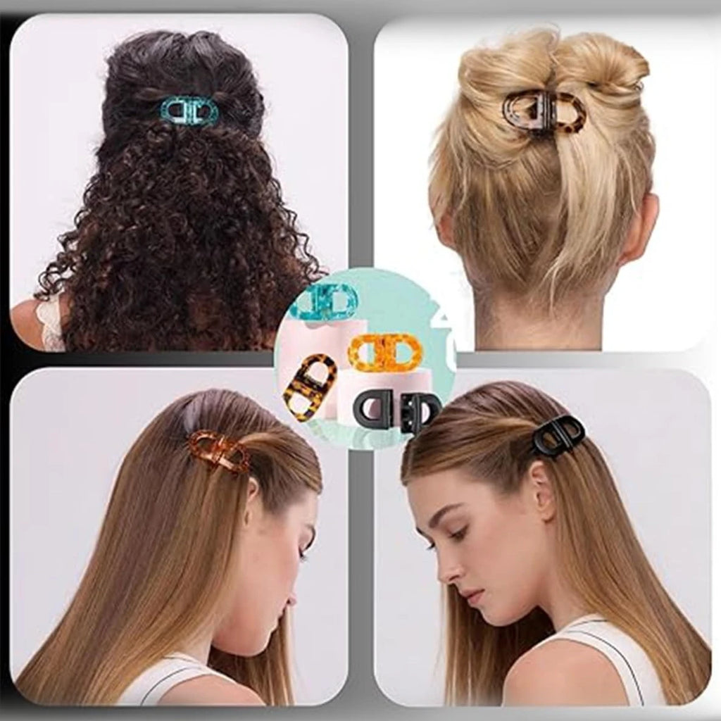 1-4PCS Smart Magnetic Hair Clip Invisible Strong Hold for Fine and Thick Hair Styling Accessory Practical Gift for Women Oasis Select