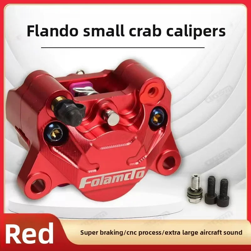 Flanders Big Crab Calipers Crab Brake Pump Race Crab Pair 2 Modified Pump Oasis Select Red