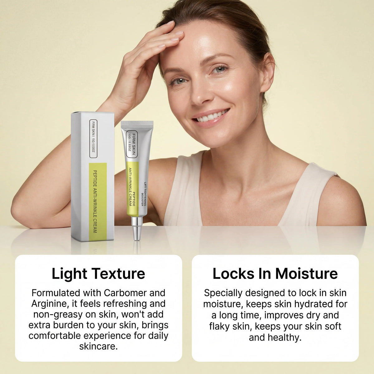 Retinol & Copper Peptide Tightening Booster Serum 15g Face Booster Serum Oasis Select
