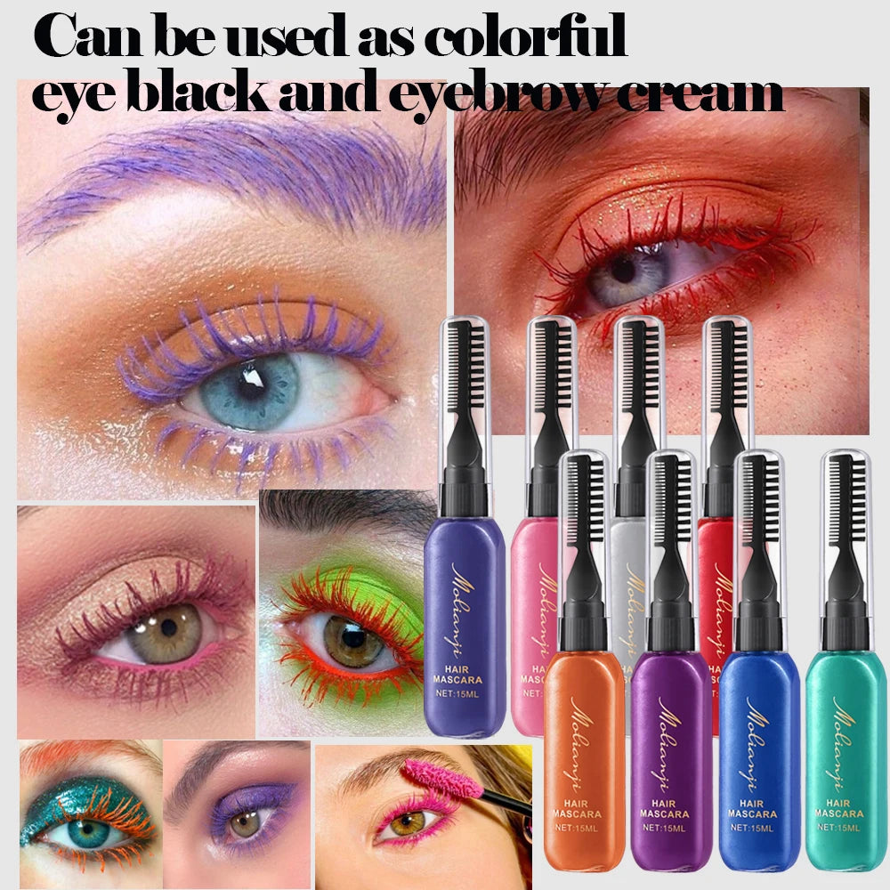 Multi-Color Hair & Eyelash Dye – Long-Lasting Trendy Shades Hair Color Dye Oasis Select