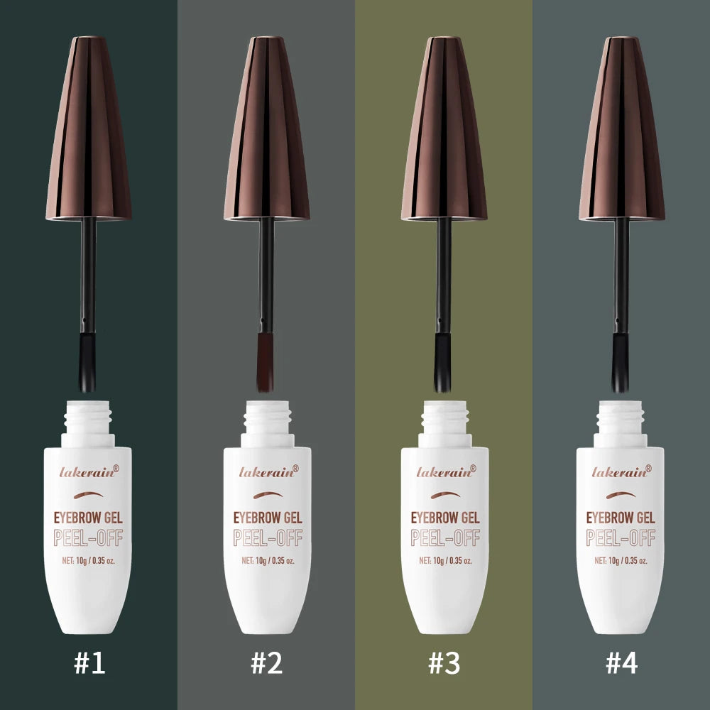Waterproof Peel Off Eyebrow Gel Tint Semi Permanent Tattoo Brow Tint Transfer-proof, For Fuller & Defined Looking Brows Makeup Oasis Select
