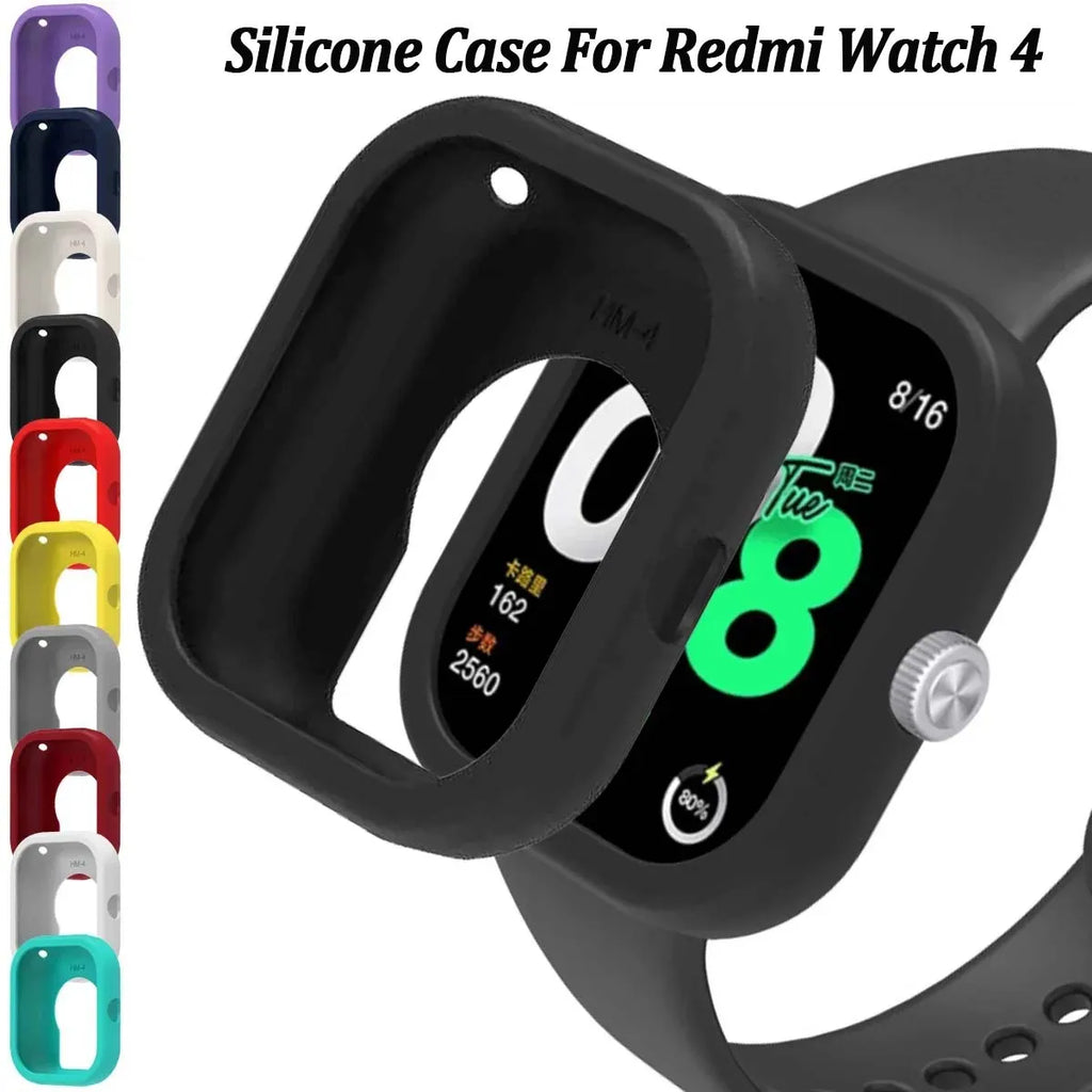 TPU Silicone Case for Redmi Watch 4 – Scratch & Drop Protection Smartwatch Case Oasis Select