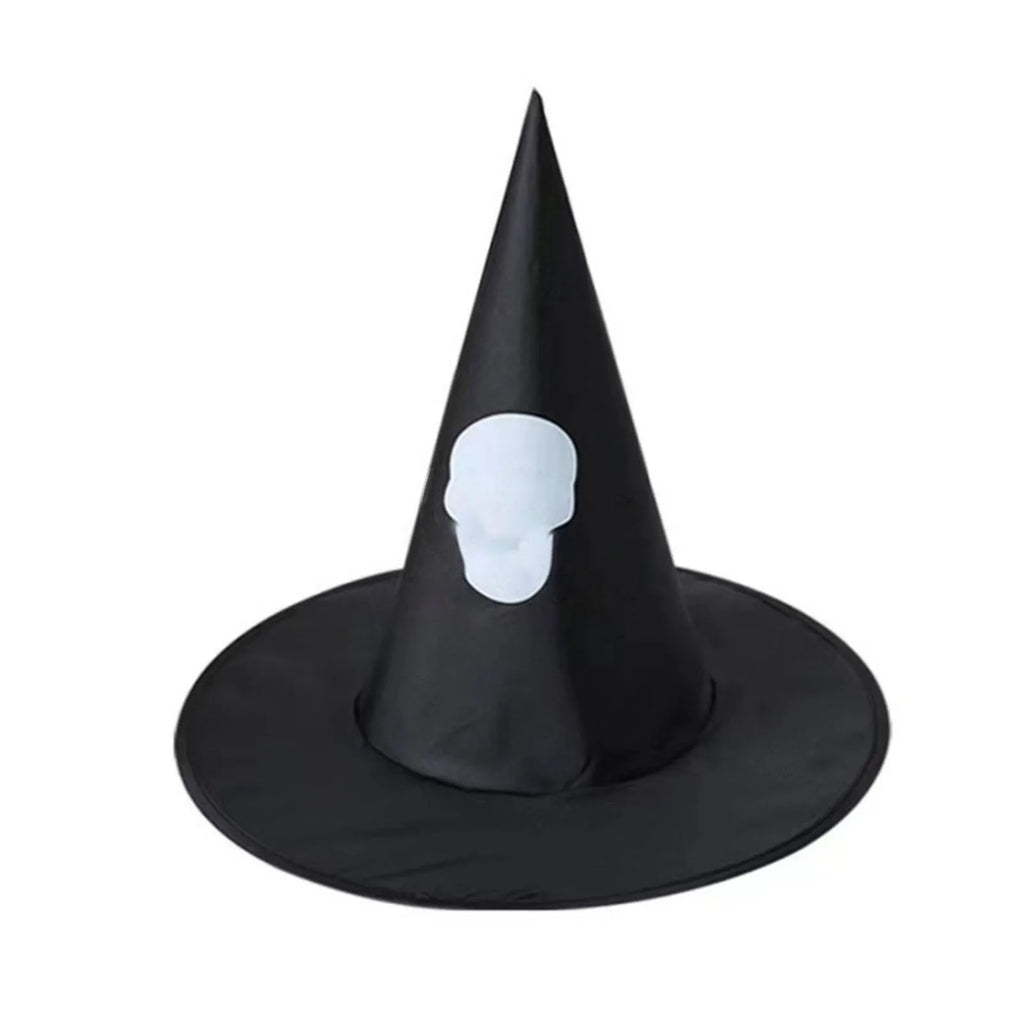 Halloween Witch Hat – Black Wizard Cap for Kids & Adults Halloween Costume Hat Oasis Select C One Size