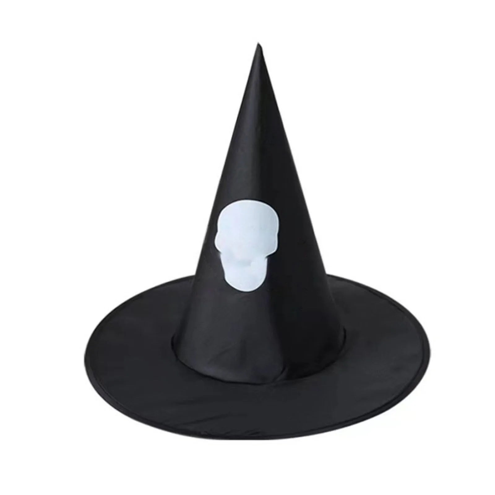 Halloween Witch Hat – Black Wizard Cap for Kids & Adults Halloween Costume Hat Oasis Select C One Size