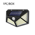 100 LED Solar Wall Light | Waterproof Motion Sensor Outdoor