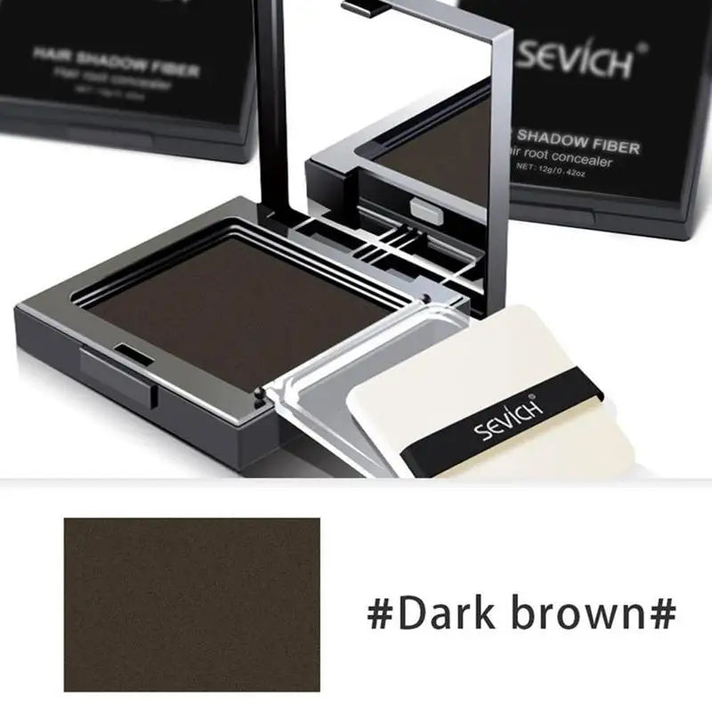 3 Colors Temporary Hair Shadow Powder Natural Instant Cover Up Makeup Hair Concealer Coverage Repair Hairline Hair Loss Powder Oasis Select 03 dark brown