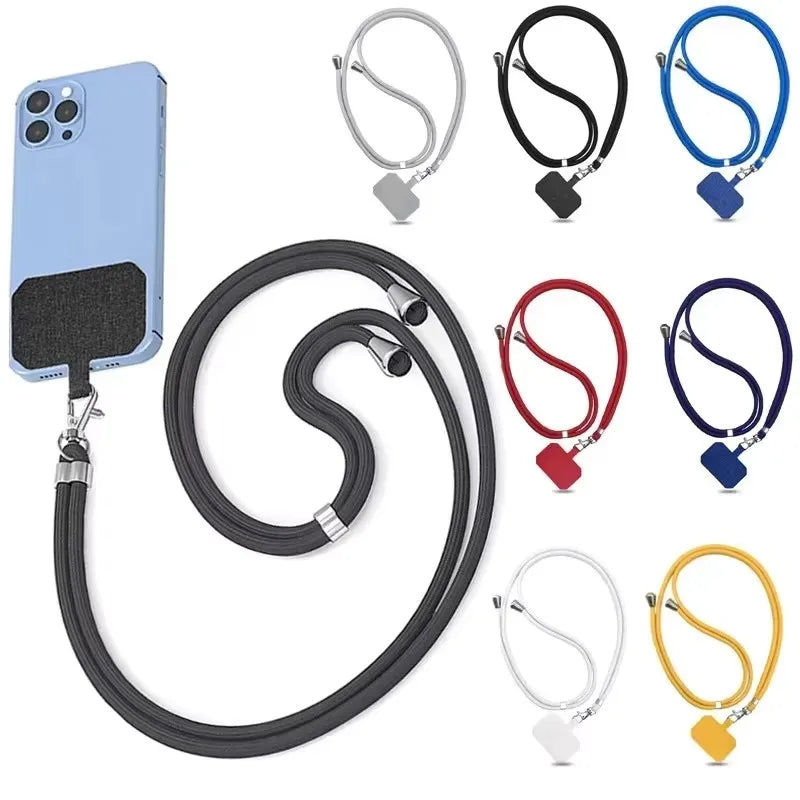 4/2/1Pcs Universal Phone Lanyard With Adjustable Length, Anti-Loss Safety Phone Case With Clip Fastener Oasis Select