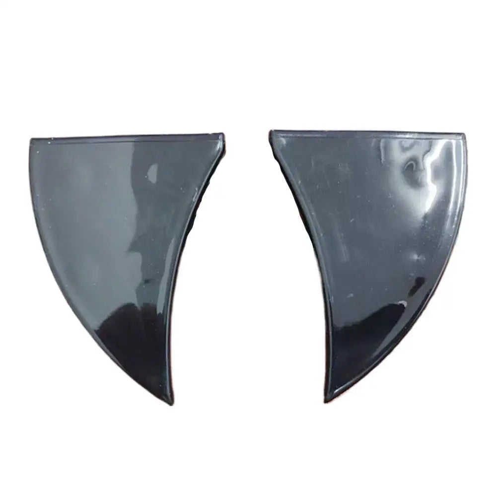 2pcs 3D Vampire Fangs Car Teeth Halloween Front Grille License Plate Decor Waterproof Devil Horns Auto Unique Styling Decor Oasis Select black