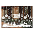 Christmas Window Clings – Snowflake & Reindeer Static Decals Window Clings Oasis Select A