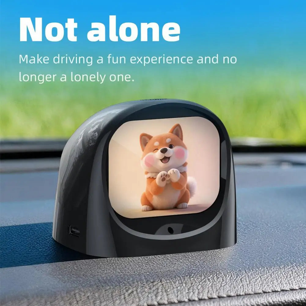 2026 Ai Robot Electronic Pet Intelligent Robot Car Toy Ornament With Facial Expressions Car Interior Gift Partner Decor Ornament Oasis Select