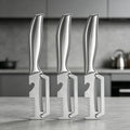 Stainless Steel Peeler with Wooden Handle | Multi-Function Vegetable Peeler Oasis Select 3pcs Stainless ste