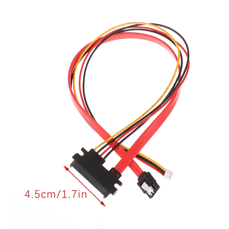 20/30/40cm Mini 4Pin+ SATA Power Cable 22(15+7)Pin to PH2.0/3.0 Hard Disk Optical Drive Data Cable Power Supply Cable Oasis Select