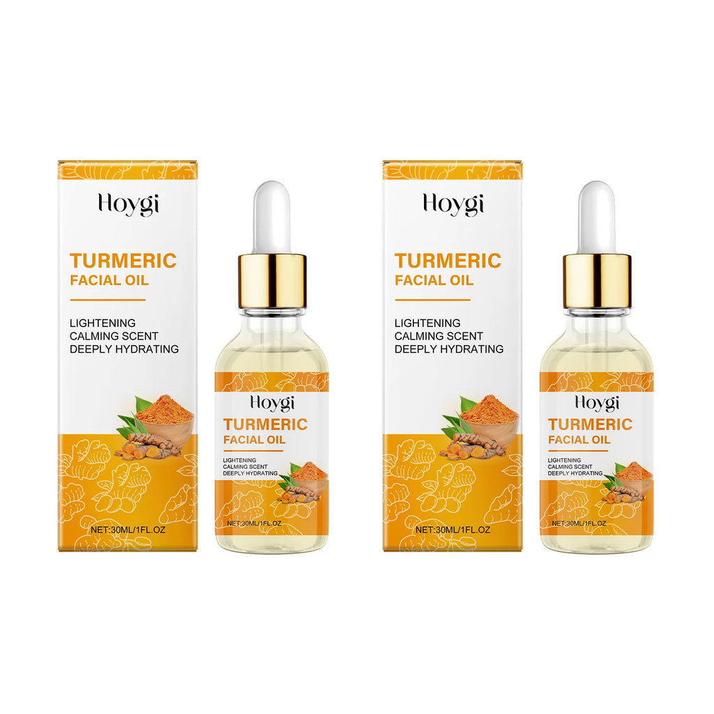 Hoygi Turmeric Facial Essence Oil – Brighten & Fade Dark Spots Facial Essence Oil Oasis Select 2 x 30ml Boxed