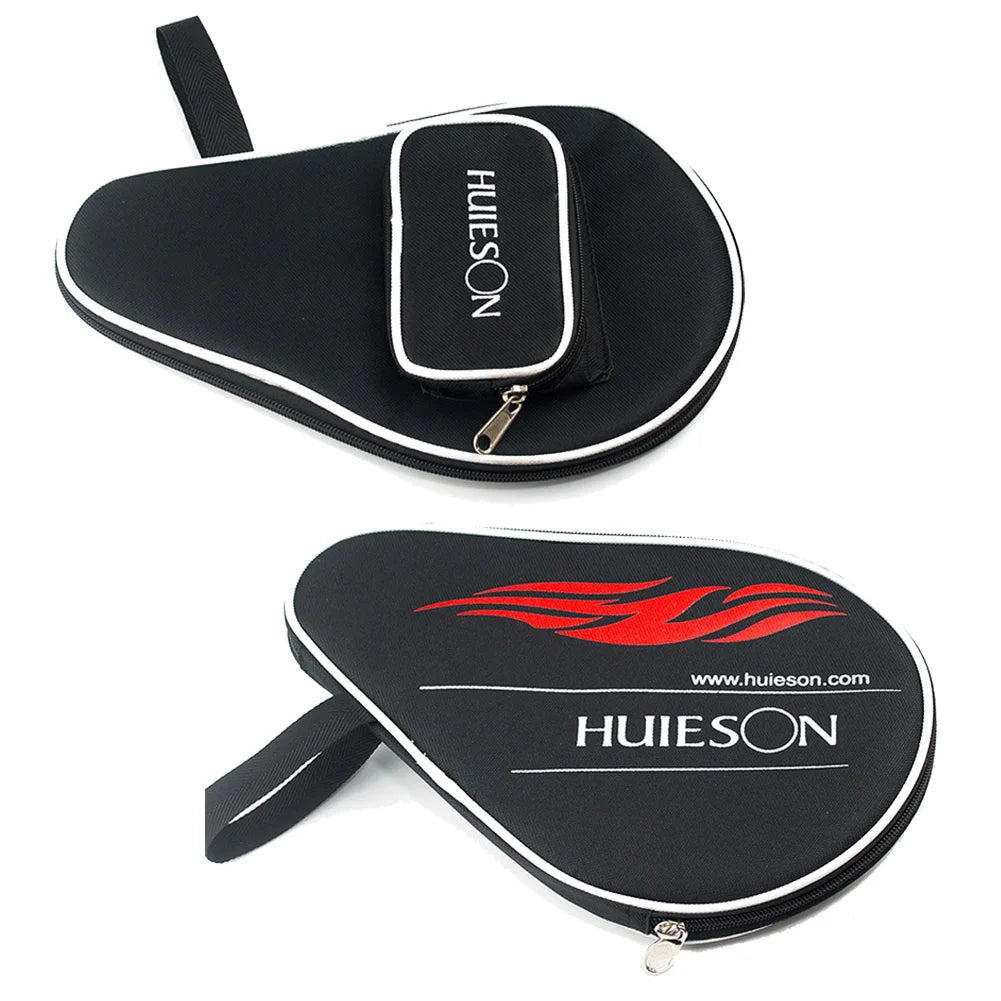 1PC 30x20cm Table Tennis Racket Bat Bag Black/blue Oxford Cloth Sponge Ping Pong Rackets Case For Blade Paddle Balls Storage Oasis Select