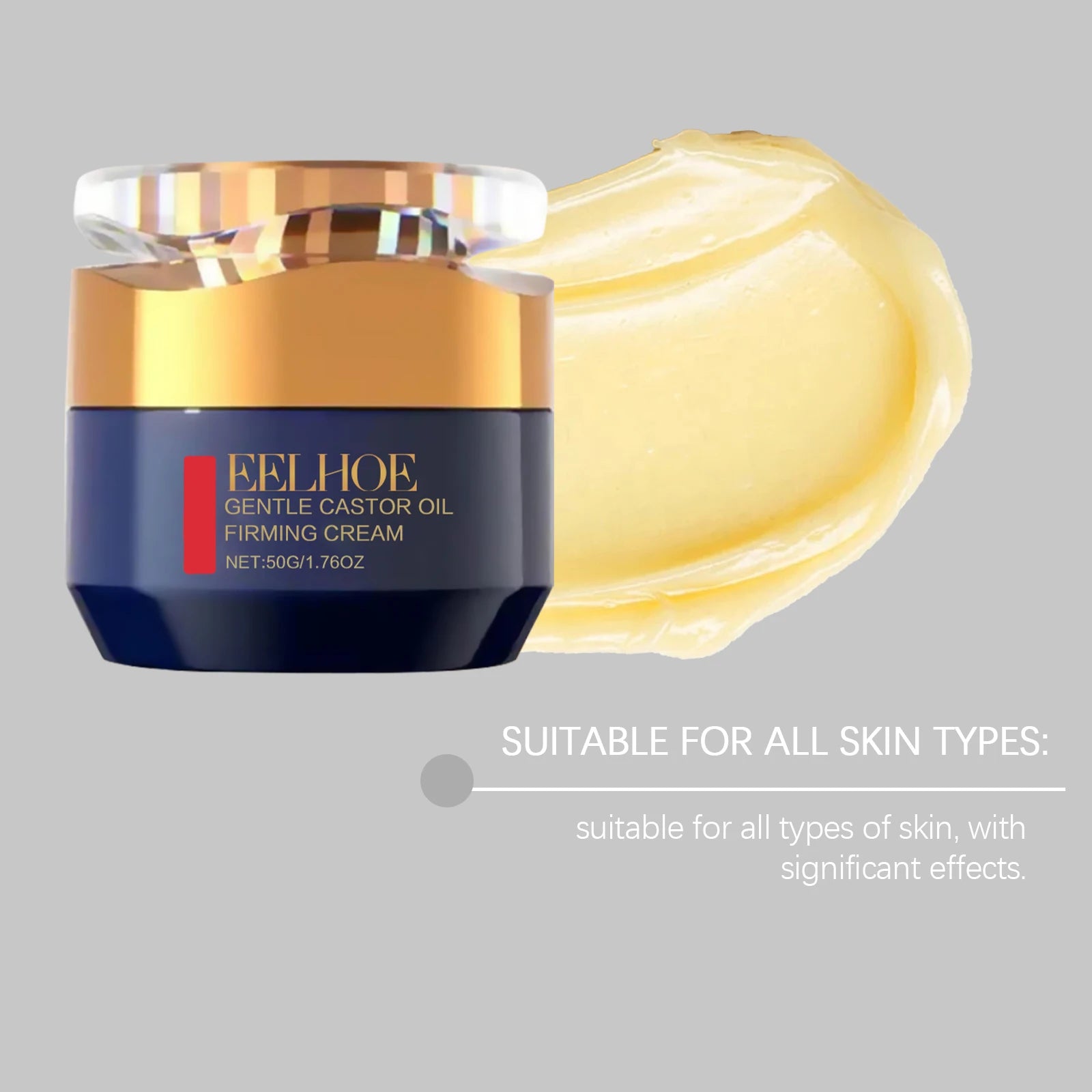 EELHOE Castor Oil Firming Face Cream – Anti-Aging Moisturizer Firming Face Cream Oasis Select