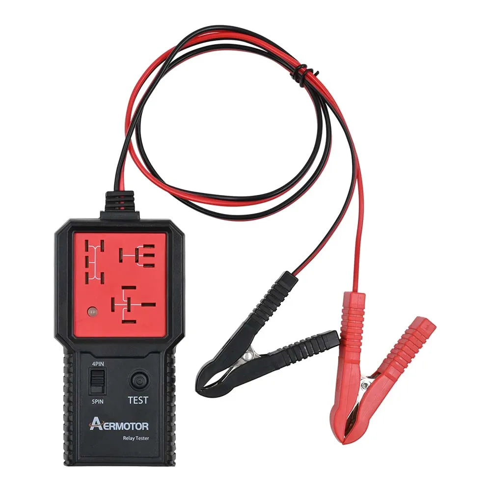 Aermotor 12V 24V Car Relay Tester – Auto Diagnostic Tool Automotive Relay Tester Oasis Select only for 12V