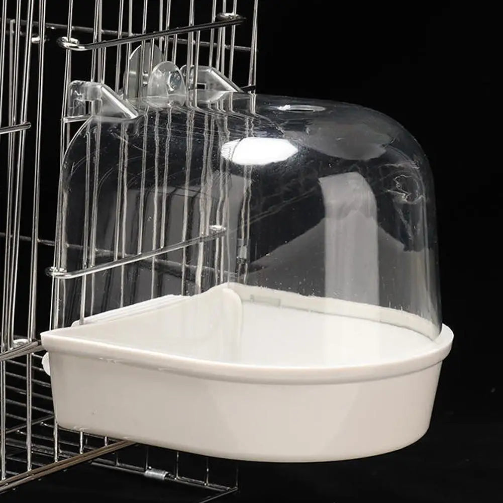 Hanging Bird Bath Is Waterproof Wear-resistant And Easy To Clean Cage-style External Bath For Birds Such As Parrots And Myn Oasis Select