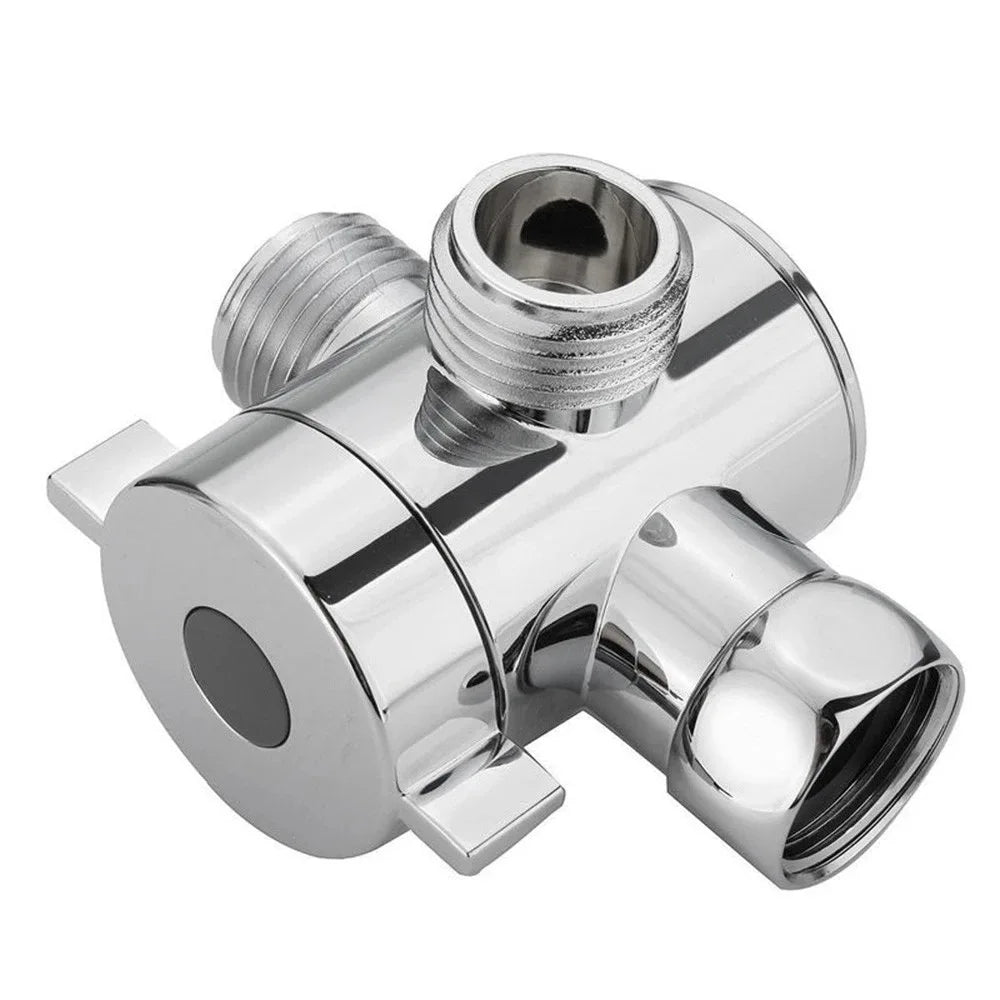 ABS Diverter Valve 1/2 Inch 3 Way Water Separator Shower Arm Mounted Faucet Switcher Adjustable Adapter Bathroom Accessories Oasis Select