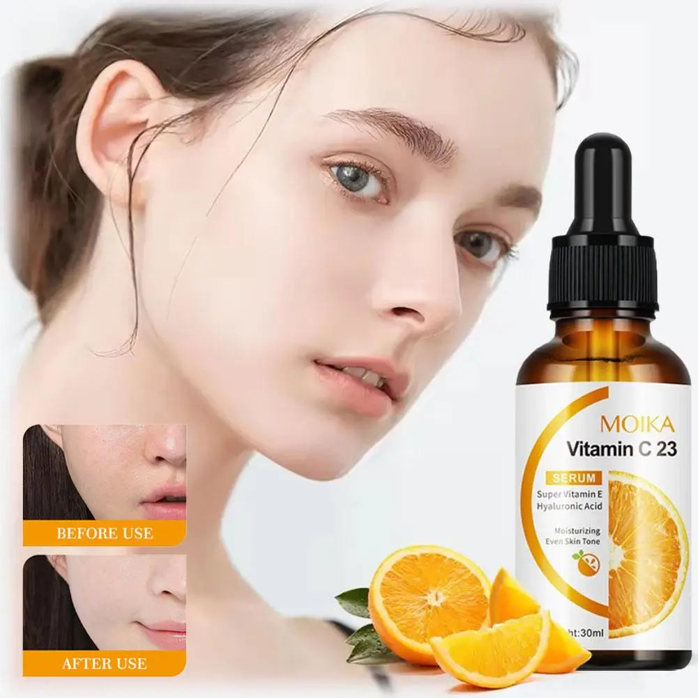 Vitamin C Brightening Face Serum 30ml – Hyaluronic Acid & Anti-Aging