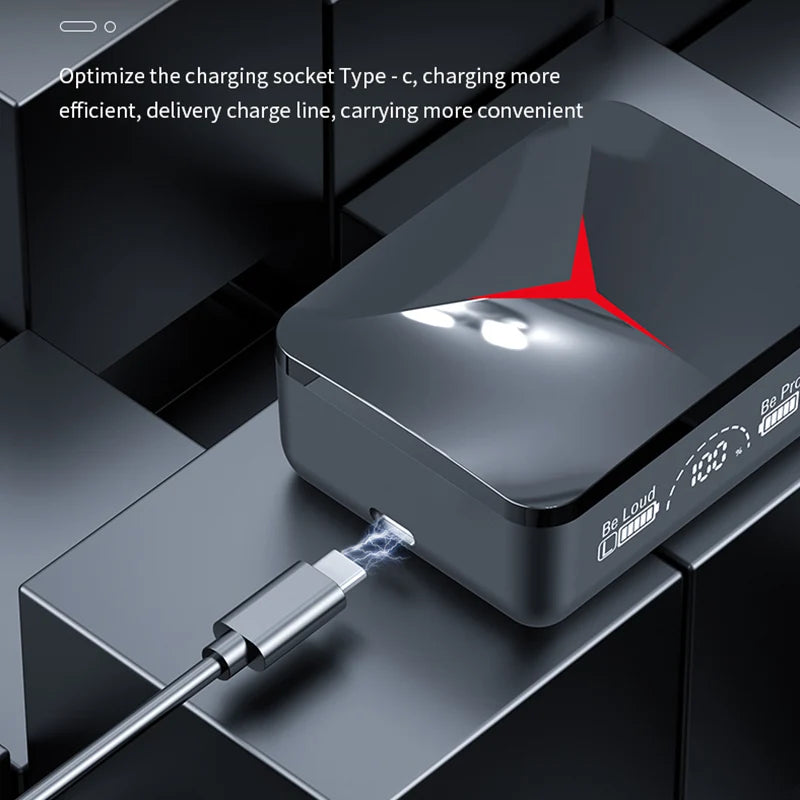 Original TWS M90 Wireless Headphones Gaming Earphone Bluetooth 5.3 Sport Earbuds with Mic Wireless Headset For iPhone Xiaomi Oasis Select
