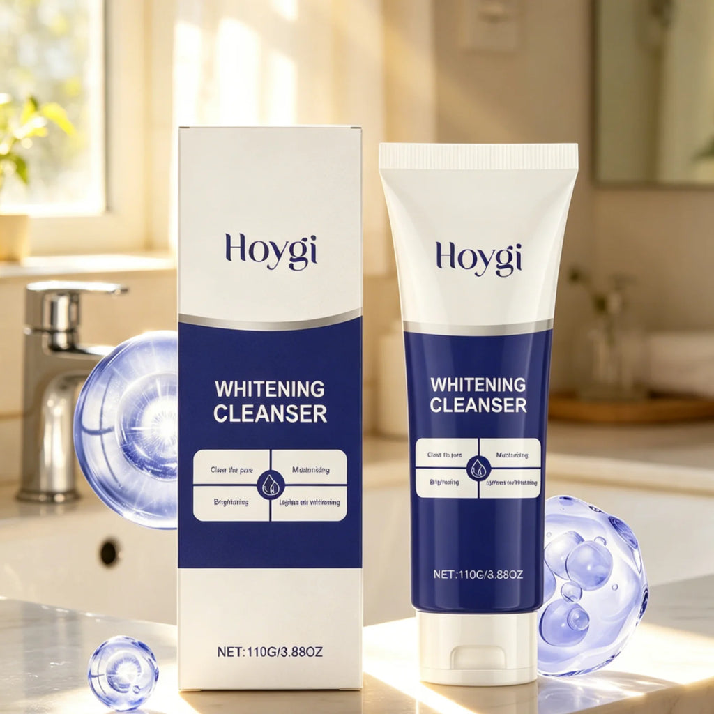 Hoygi Facial Cleanser Radiant Complexion Soft Skin Texture Oil Control Shrink Pores Gentle Smoothing Skin Brightening Cleanser Oasis Select