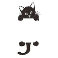Funny Kitten Child Bedroom Switch Cover Room Decor on-off Sticker Cute Switch Outlet Wall Stickers on Wall Mural Art Hot Sale Oasis Select A 1Pcs