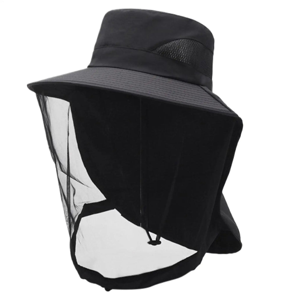 Summer Sun Hats UV Protection Outdoor Hunting Fishing Caps For Hiking Camping Visor Bucket Hat Neck Flap Fisherman Hat Oasis Select