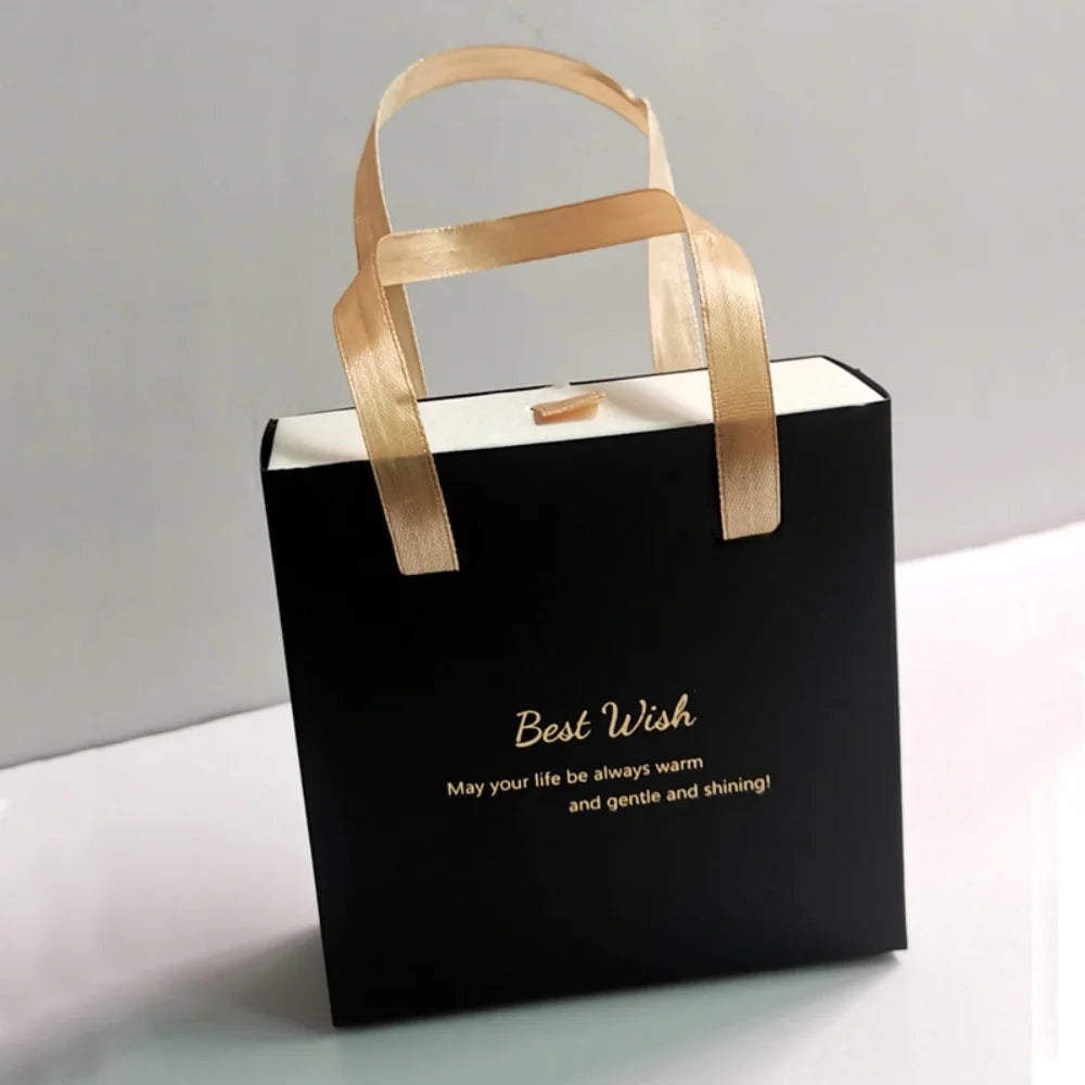 Portable Jewelry Gift Box – Ring, Earring & Necklace Case
