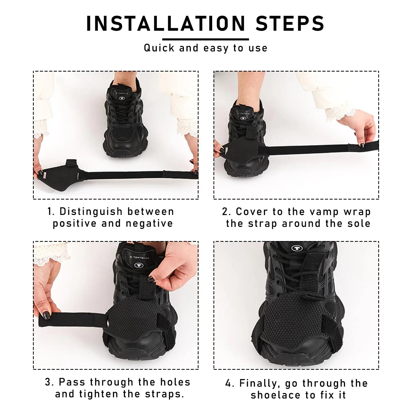 Motorcycle Gear Shift Pad TPU Boot Protector Cover | Universal