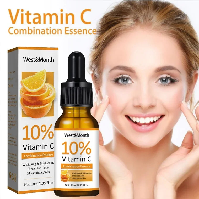 Vitamin C Serum For Face Hyaluronic Acid Lighten Age Black Spots Sunburn Anti-oxidation Wrinkle Remove Shrink Pore Skin Care Oasis Select Default Title