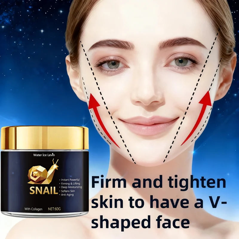 Snail Mucin Cream – Hyaluronic Acid & Collagen Deep Moisture Snail Mucin Moisturiser Oasis Select