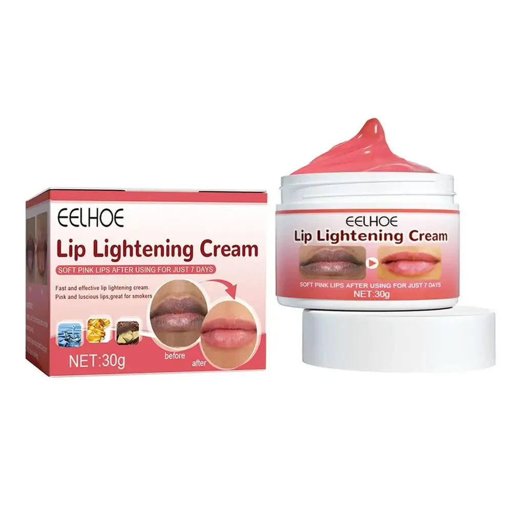 Lip Care Cream Black Dark Smoke Lip Removal Moisturizing Nourish Brighten Fade Lips Line Bleach Anti Crack Lip Lightening Cream Oasis Select Pink