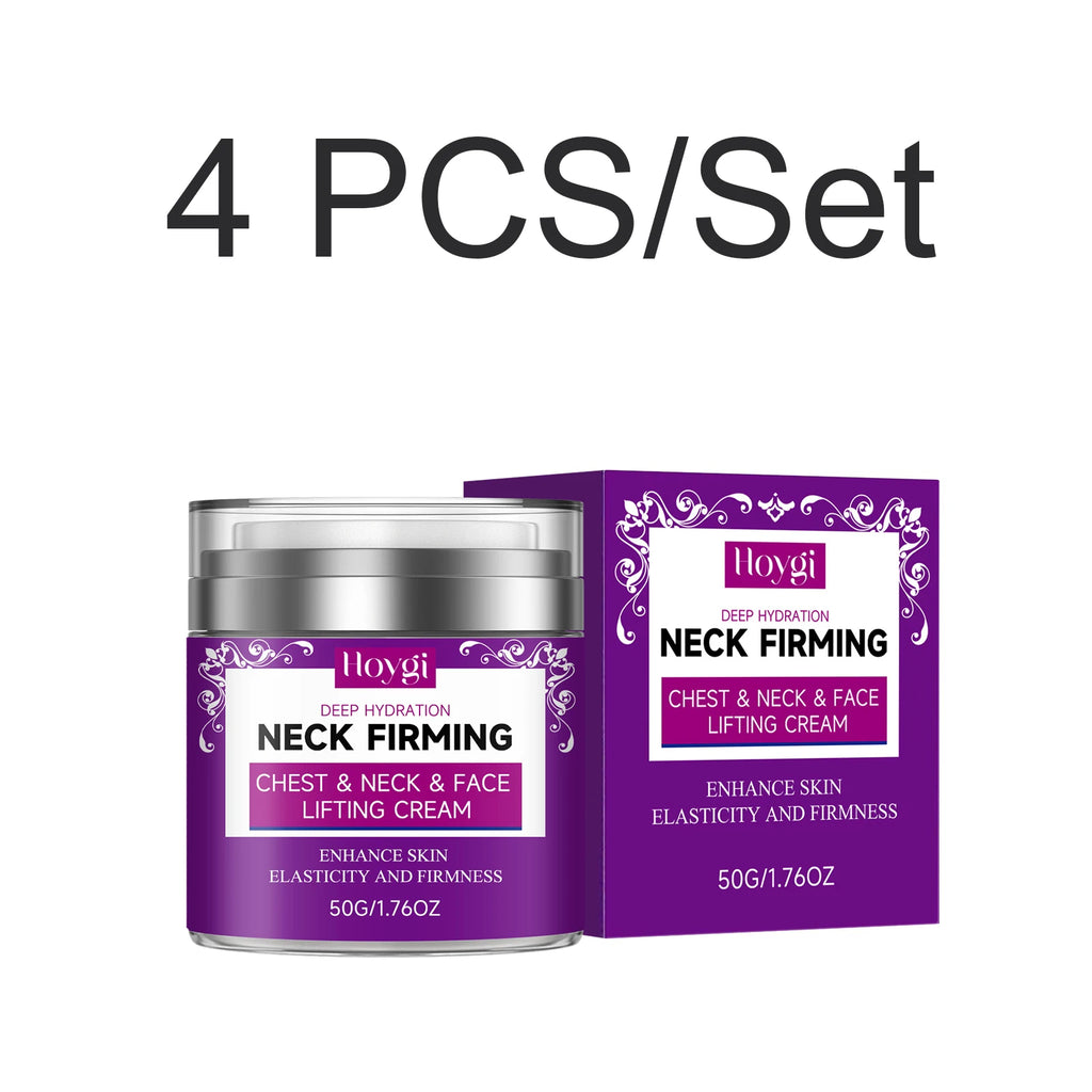 Neck Firming Cream Chest & Face Lifting Supports Firm Skin Smooths Fine Lines Moisturizing Elasticity Support Smooth Cream 50g Oasis Select 4 PCS