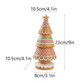 Gingerbread Christmas Tree Table Ornaments Home Living Room Christmas Atmosphere Props Christmas Decorations Oasis Select tree