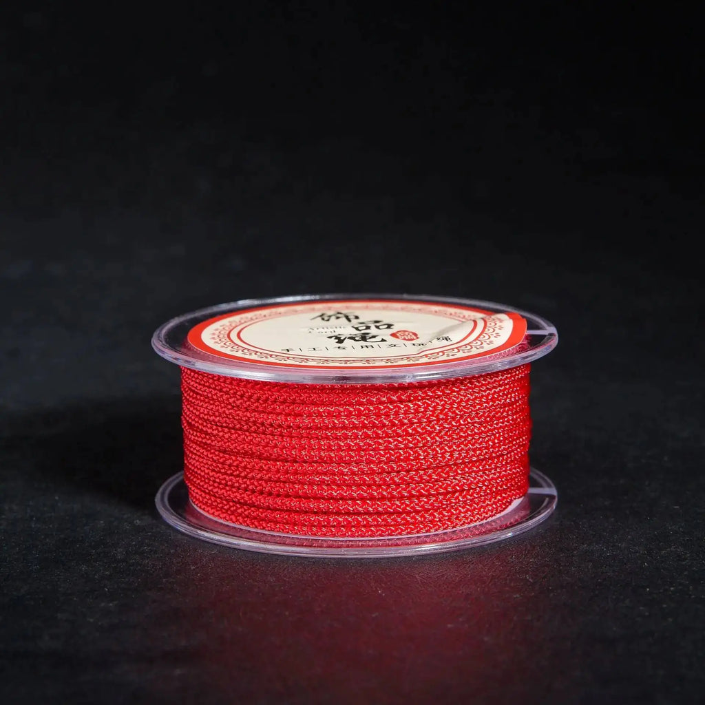 Thread Handmade DIY Necklace Hanging Rope Bead Stringing Braided Rope Oasis Select M101 Chinese Red 2.0mm- 12m