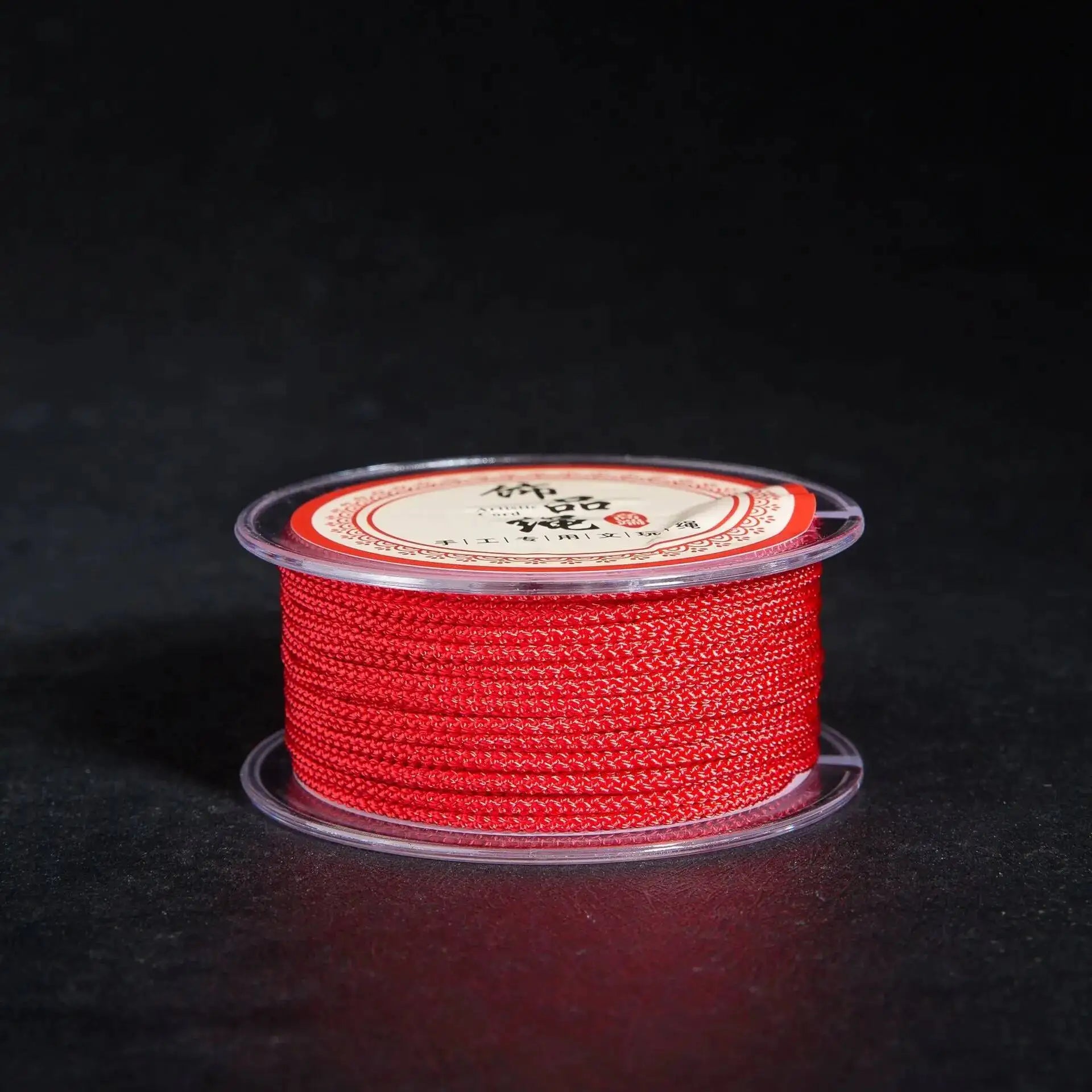 Thread Handmade DIY Necklace Hanging Rope Bead Stringing Braided Rope Oasis Select M101 Chinese Red 2.0mm- 12m