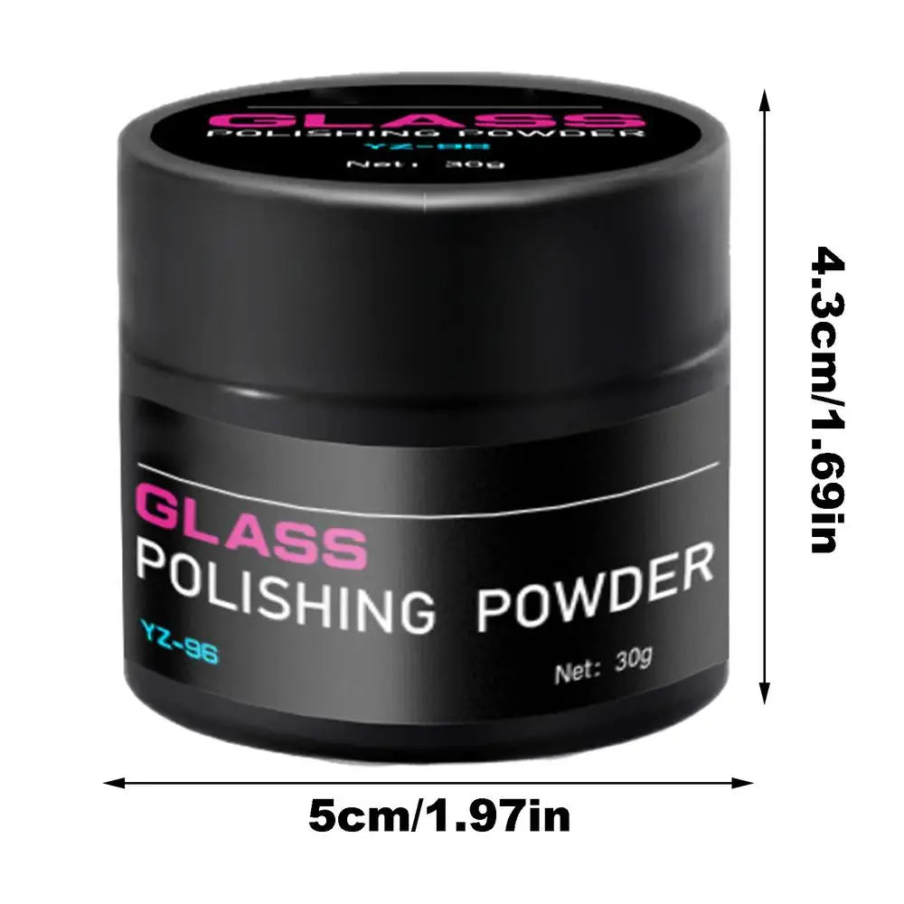 Glass Scratch Remover Oil Film Remover Polishing Powder Glass Cleaner Car Scratch Remover Glass Compound Glass Oil Film Cleaner Oasis Select 30G